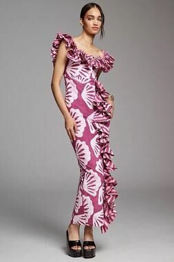 Sika By Phillis Taylor KC Off the shoulder Dress 6 new $398.00 Anthropologie